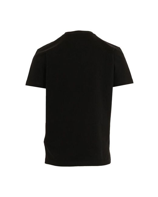 DSquared² Schwarzes Logo Tee Cool Fit Polo in Black für Herren