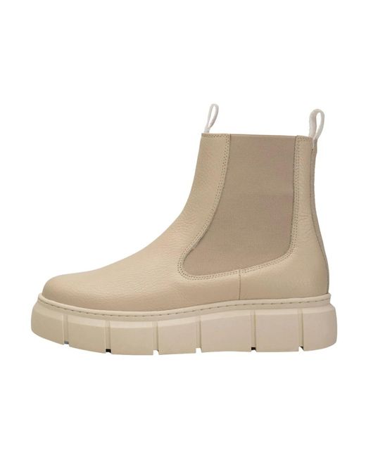 Shoe The Bear Natural Chelsea Boots