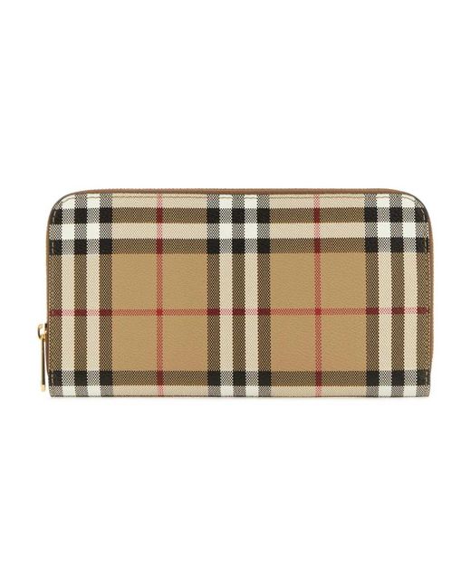 Wallets & Cardholders di Burberry in Natural