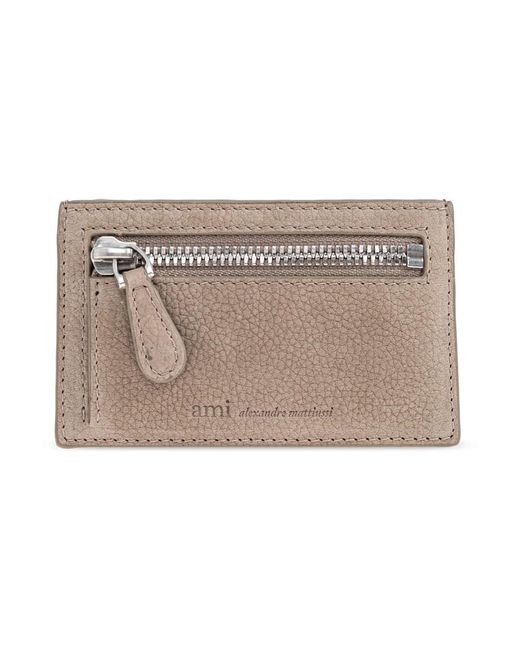 Wallets & Cardholders di AMI in Metallic