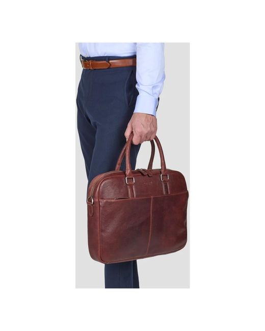 Howard London Red Laptop Bags & Cases for men