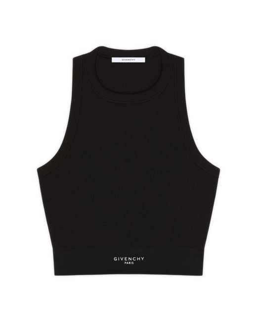 Sleeveless Tops Givenchy de color Black
