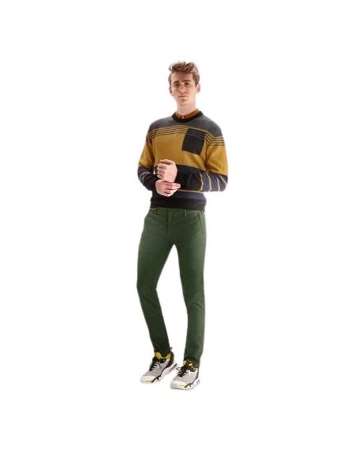 Meyer Green Skinny Trousers for men