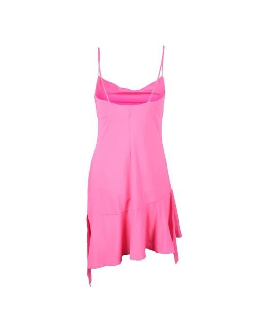 Semicouture Pink Short Dresses