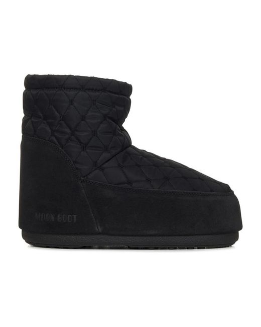 Moon Boot Black Winter Boots for men