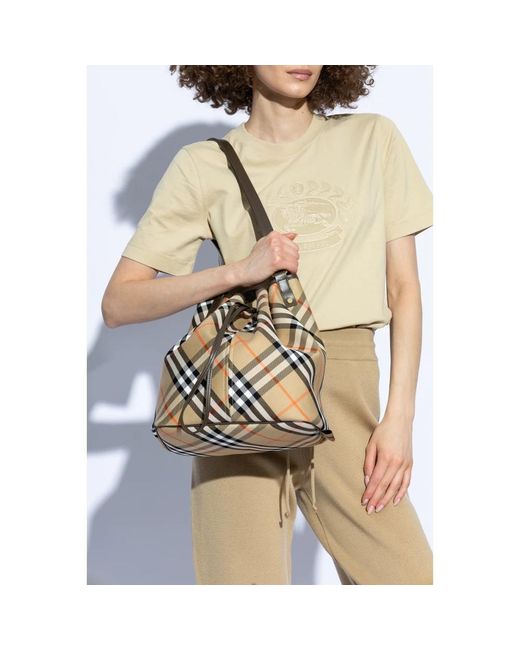 Burberry Black Eimerstil schultertasche