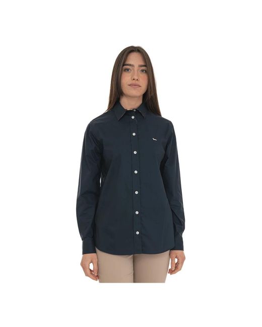 Harmont & Blaine Klassiek Shirt in het Blue
