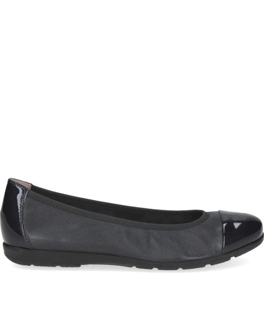 Caprice Ballerinas in het Black