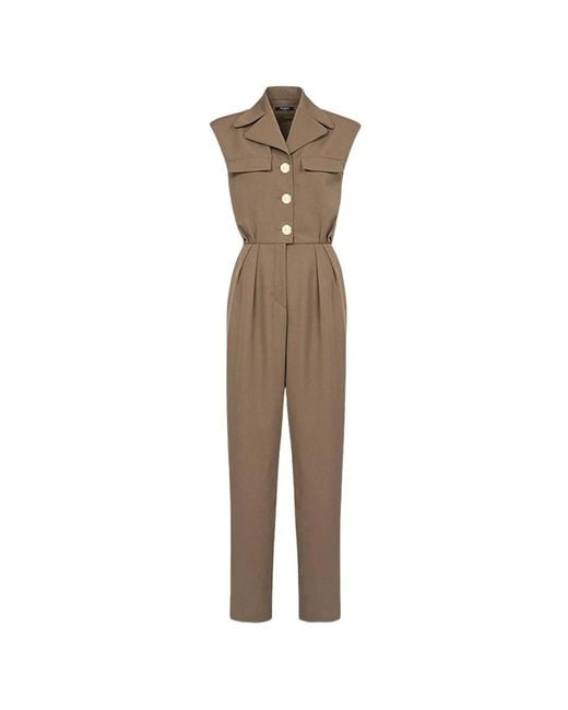 Balmain Natural Jumpsuits