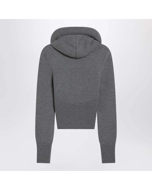 Alaïa Gray Hoodies