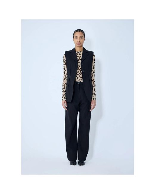 Sportmax Blue Waistcoats