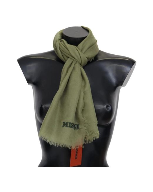 Missoni Green Winter Scarves