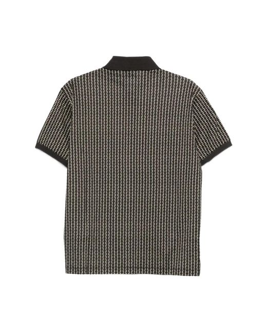 Emporio Armani Black Polo Shirts for men