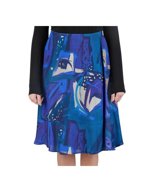 Kiton Blue Short Skirts