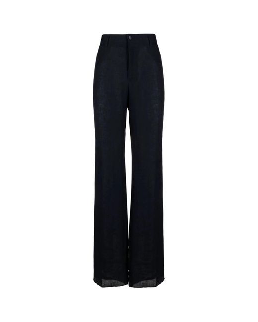 Dolce & Gabbana Blue Wide Trousers for men