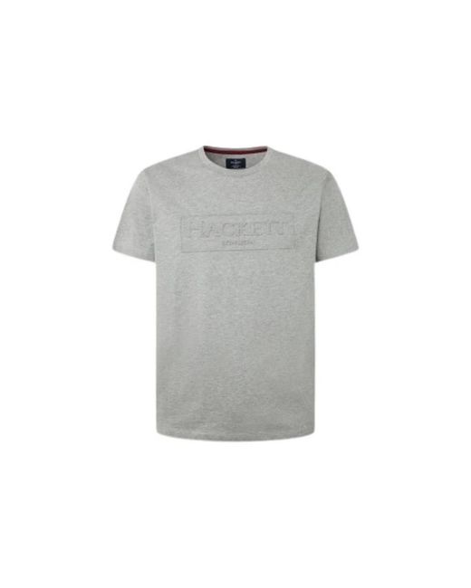 Hackett Stylisches t-shirt in Gray für Herren
