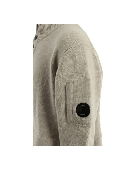 C P Company Gray Cardigans for men