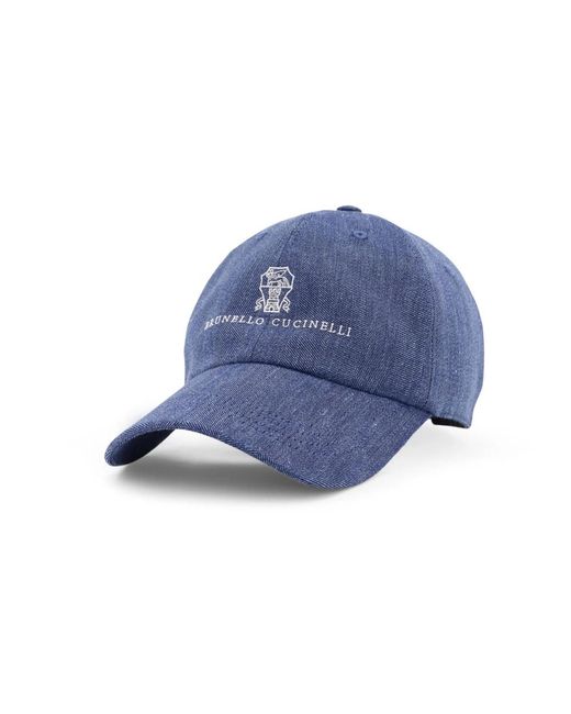 Caps di Brunello Cucinelli in Blue