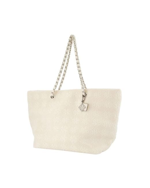 Tory Burch Tote Bags in het Natural