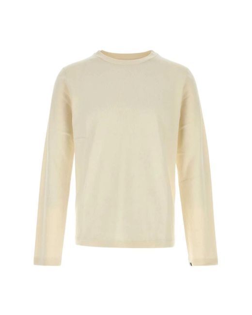 Extreme Cashmere White Round-Neck Knitwear for men