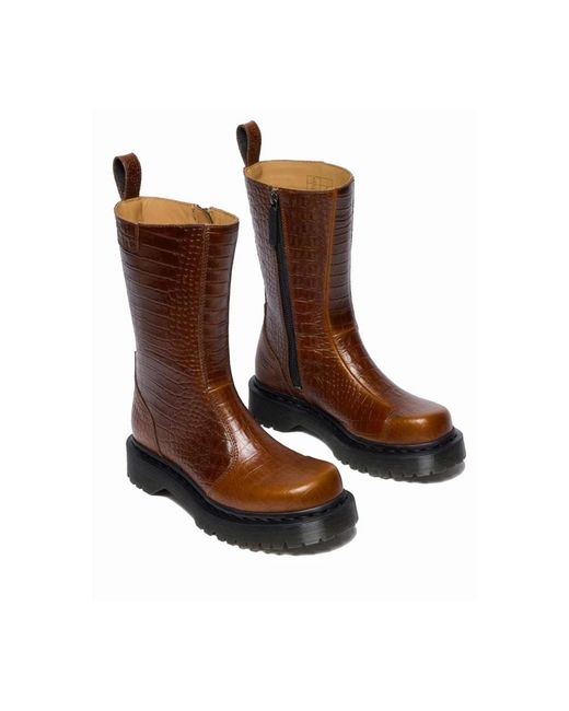 Dr. Martens Brown High Boots