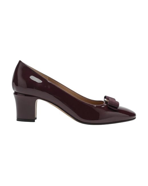 Ferragamo Brown Pumps
