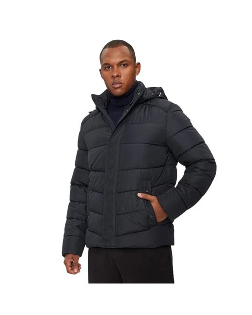 Geox Leitan Lange Parka in het Blue voor heren