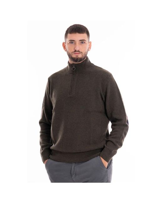 Barbour Half-zip pullover in Black für Herren