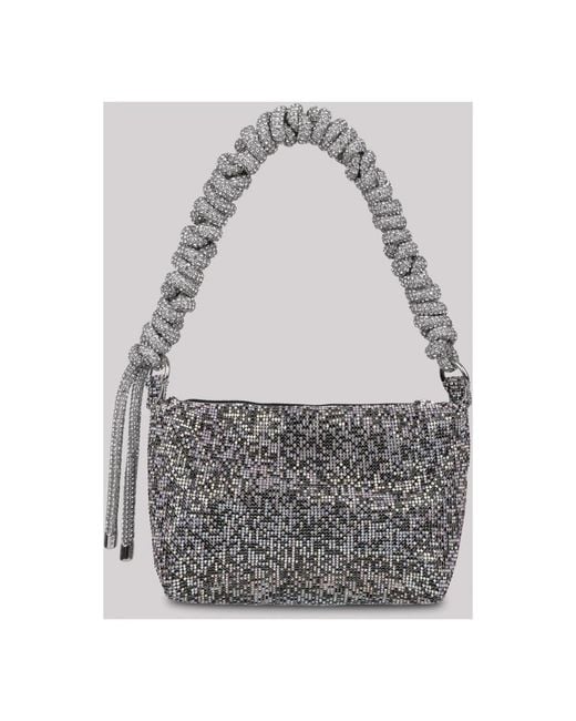 Kara Metallic Shoulder Bags