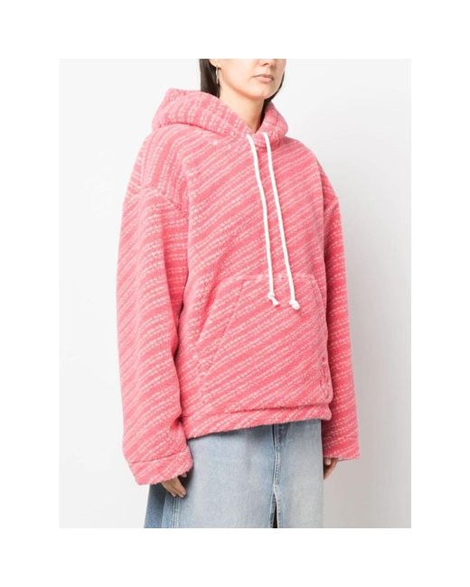J.W. Anderson Pink Rosa relaxed fit sweatshirt