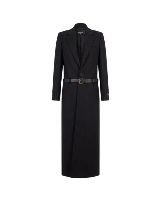 Belted Coats DSquared² de color Black