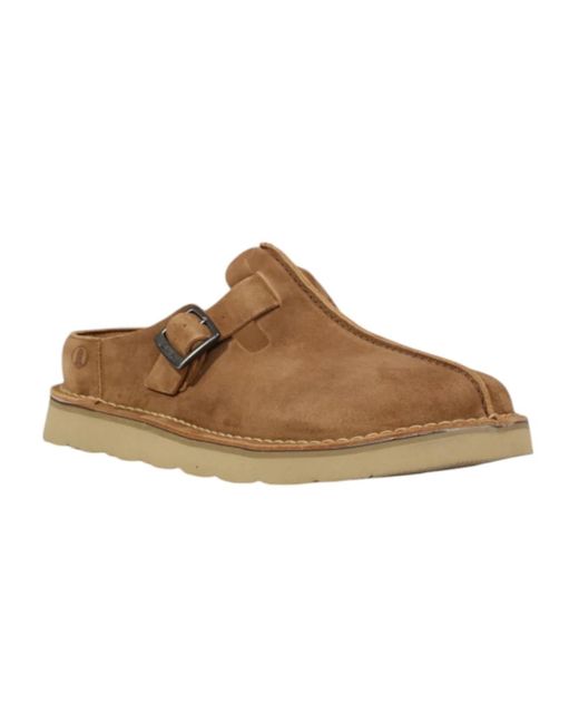 Clarks Brown Mules for men