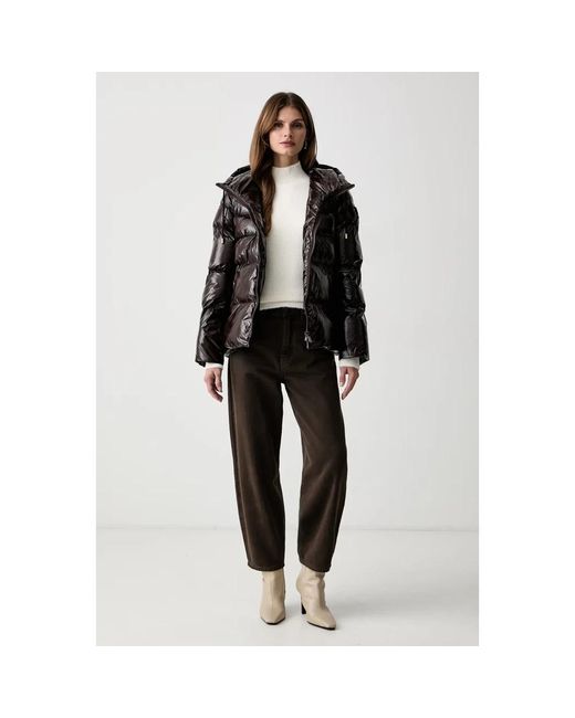 Pinko Eleodoro Quilted Jacket in het Black