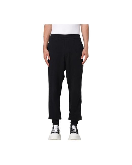 Sweatpants Alexander McQueen de hombre de color Black