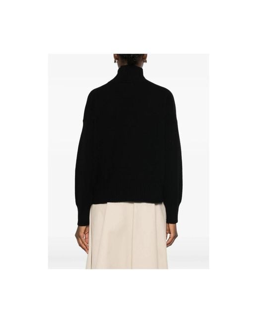 Aragona Black Cashmere Knitwear