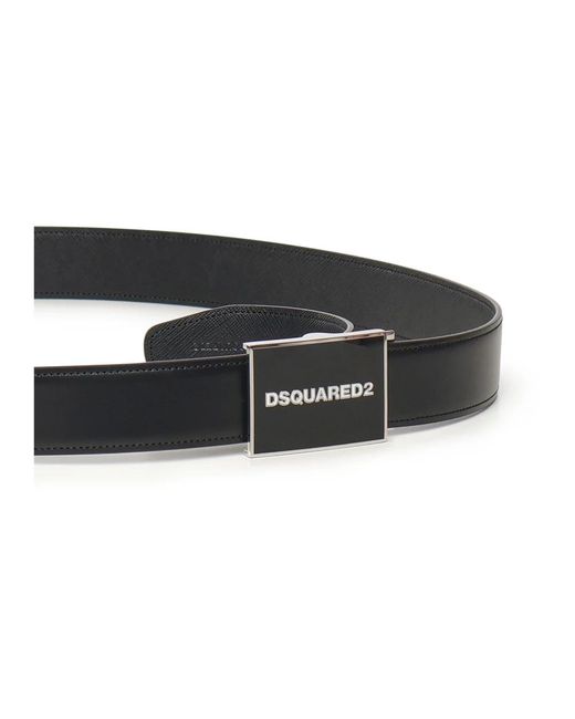 DSquared² Black Belts for men