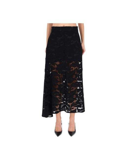 Patou Black Midi Skirts