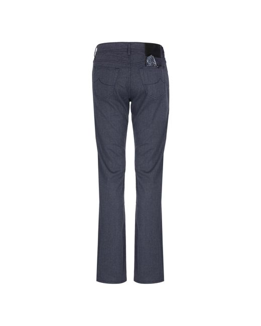 Jacob Cohen Blue Straight Fit Jeans for men