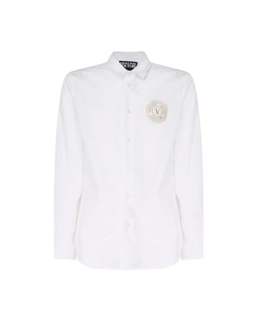 Versace Weißes hemd für männer in White für Herren