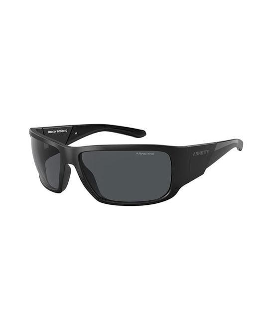 Arnette Snap ii sonnenbrille schwarz matt dunkelgrau in Black für Herren