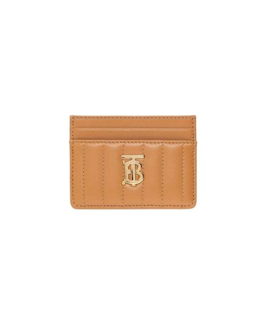 Wallets & Cardholders di Burberry in Natural