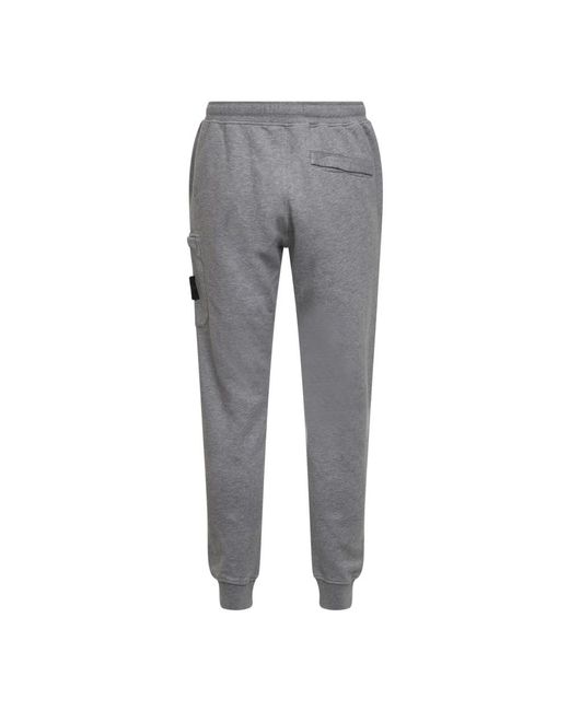Stone Island Gray Sweatpants for men