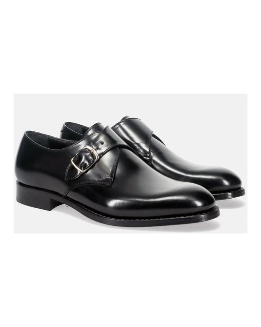 Sangiorgio Black Dress Shoes for men