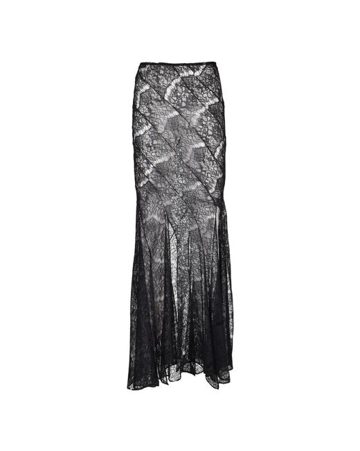 A.W.A.K.E. MODE Gray Maxi Skirts
