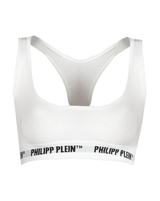 Sport Bras Philipp Plein de color White