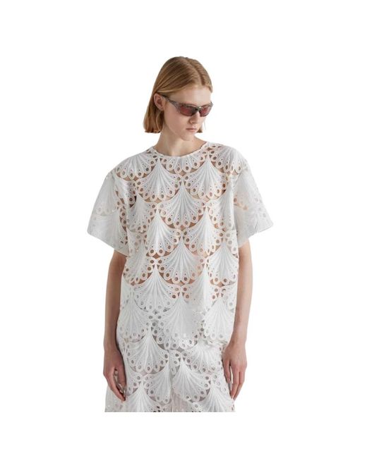 Blouses MEIMEIJ de color Gray