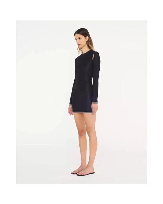 Christopher Esber Black Short Dresses