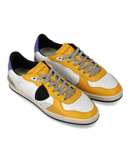 Philippe Model Brown Sneakers for men