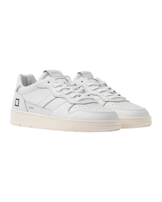 Date White Sneakers for men
