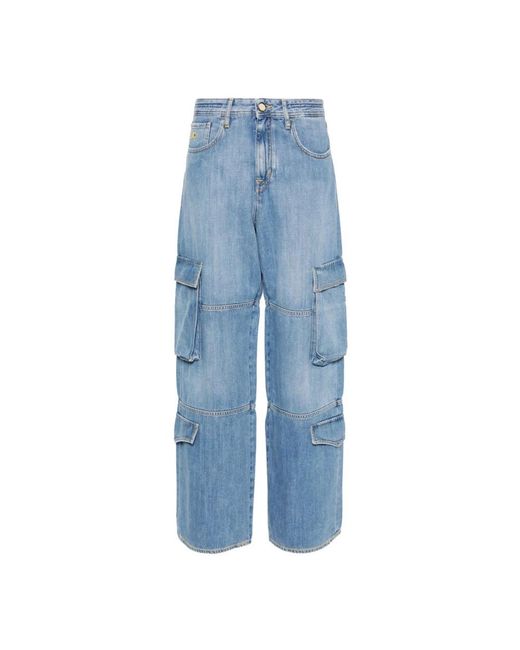 Jacob Cohen Blue Loose-Fit Jeans